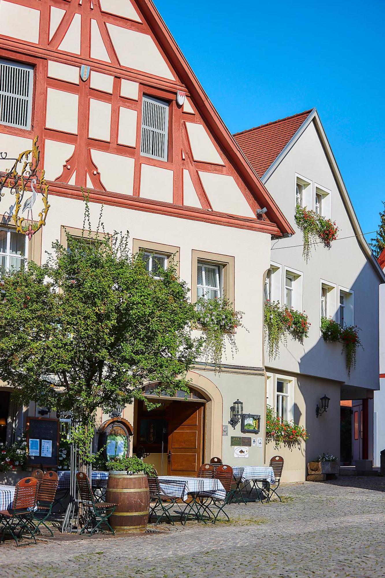 Flair Hotel Zum Storchen Bad Windsheim Eksteriør billede