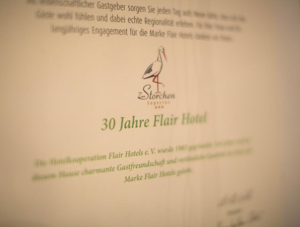 Flair Hotel Zum Storchen Bad Windsheim Eksteriør billede